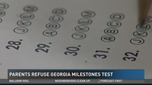 Parents refuse Georgia Milestones test | 13wmaz.com