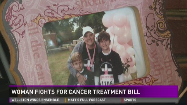 Warner Robins woman fights for cancer treatment bill | 13wmaz.com