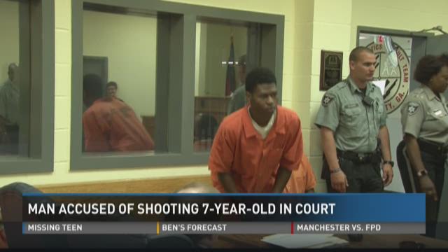 Man accused of shooting 7-year-old in court | 13wmaz.com