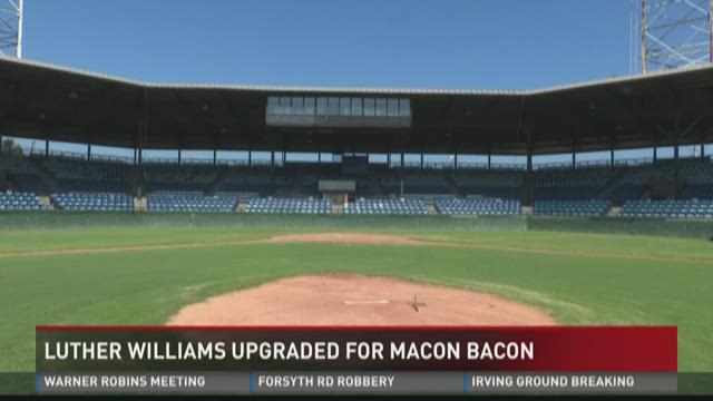 Macon Bacon Baseball at Luther Williams Field in Macon, GA